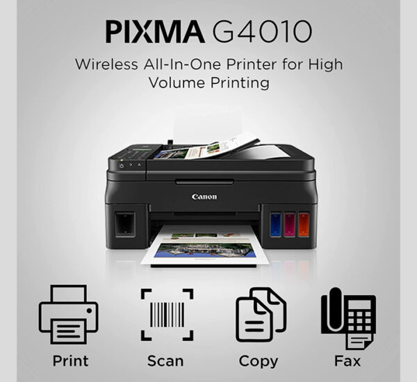 Canon PIXMA G4010 -A4 Wi-Fi All in One - Image 5