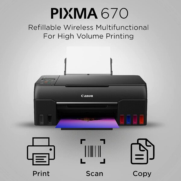 Canon Pixma G670 Multi-Function Printer.