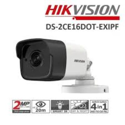 DS-2CE16D0T-EXIPF 2 MP Fixed Mini Bullet Camera