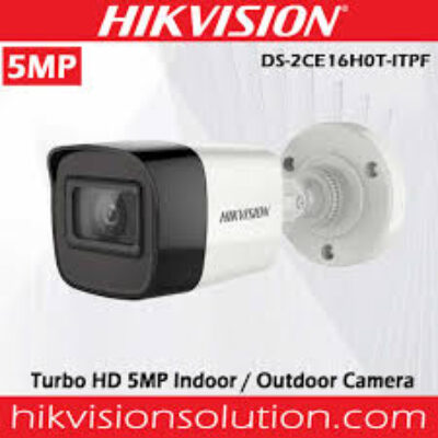 DS-2CE16H0T-ITPF(C) 5 MP Fixed Mini Bullet Camera