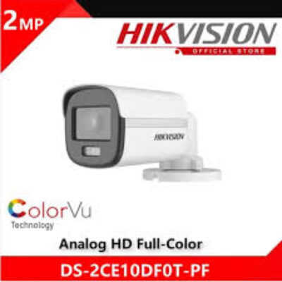 DS-2CE10DF0T-PF 2 MP ColorVu Fixed Mini Bullet Camera