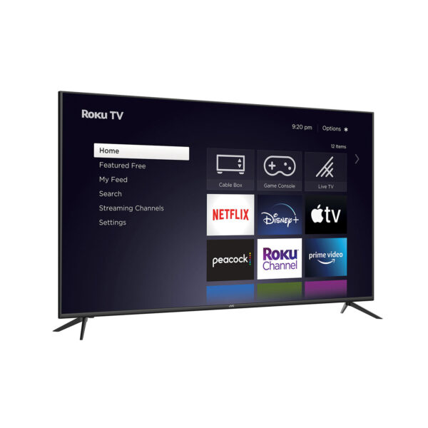 JVC 70 inch Class 4K UHD 2160p Roku Smart TV - Image 2