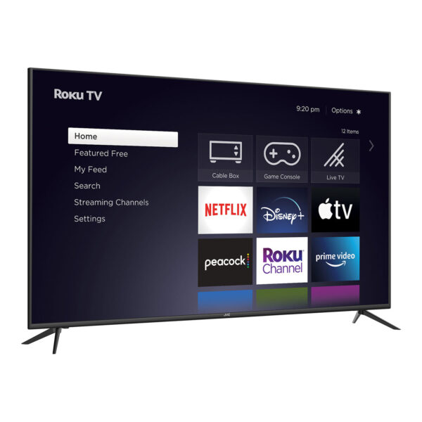 JVC 70 inch Class 4K UHD 2160p Roku Smart TV - Image 3