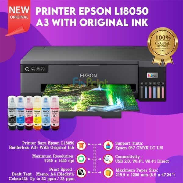 Epson EcoTank L18050  Color Ink Tank Printer