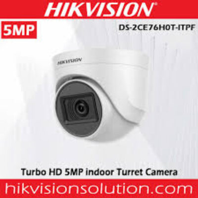 DS-2CE76H0T-ITPF(C) 5 MP Indoor Fixed Turret Camera