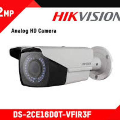 DS-2CE16D0T-VFIR3F EOL 2 MP Manual Varifocal Bullet Camera